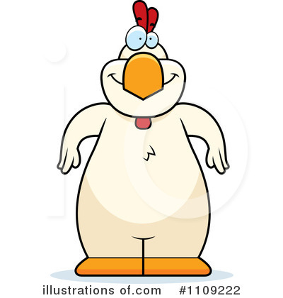 Royalty-Free (RF) Chicken Clipart Illustration by Cory Thoman - Stock Sample #1109222