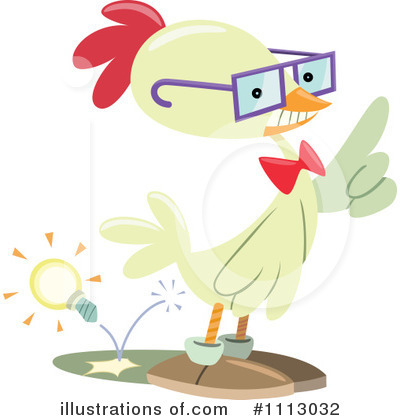 Royalty-Free (RF) Chicken Clipart Illustration by Frisko - Stock Sample #1113032