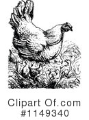 Chicken Clipart #1149340 by Prawny Vintage