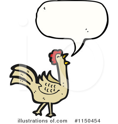 Royalty-Free (RF) Chicken Clipart Illustration by lineartestpilot - Stock Sample #1150454