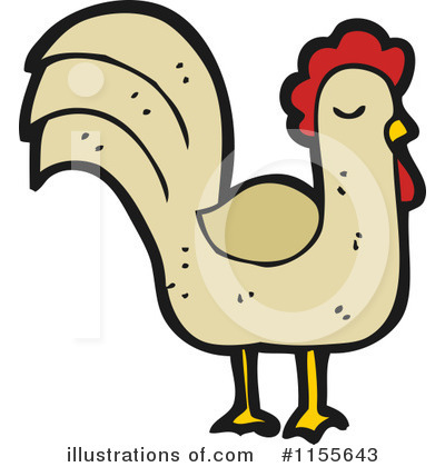 Royalty-Free (RF) Chicken Clipart Illustration by lineartestpilot - Stock Sample #1155643