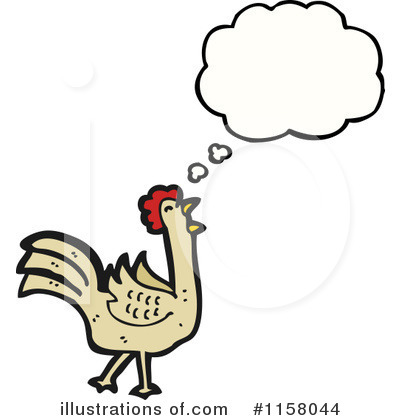 Royalty-Free (RF) Chicken Clipart Illustration by lineartestpilot - Stock Sample #1158044