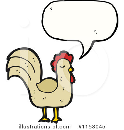 Royalty-Free (RF) Chicken Clipart Illustration by lineartestpilot - Stock Sample #1158045