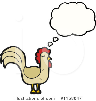 Royalty-Free (RF) Chicken Clipart Illustration by lineartestpilot - Stock Sample #1158047