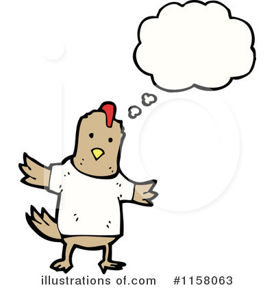 Royalty-Free (RF) Chicken Clipart Illustration by lineartestpilot - Stock Sample #1158063