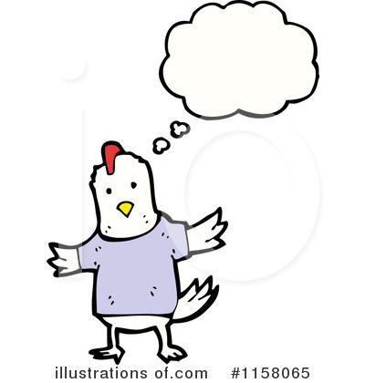 Royalty-Free (RF) Chicken Clipart Illustration by lineartestpilot - Stock Sample #1158065