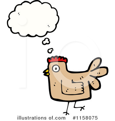 Royalty-Free (RF) Chicken Clipart Illustration by lineartestpilot - Stock Sample #1158075