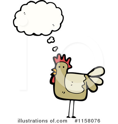 Royalty-Free (RF) Chicken Clipart Illustration by lineartestpilot - Stock Sample #1158076