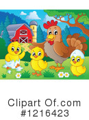 Chicken Clipart #1216423 by visekart