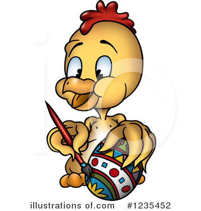 Royalty-Free (RF) Chicken Clipart Illustration by dero - Stock Sample #1235452