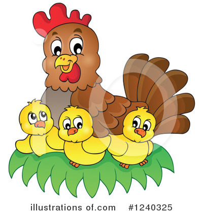 Chicken Clipart #1240325 by visekart