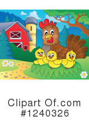 Chicken Clipart #1240326 by visekart