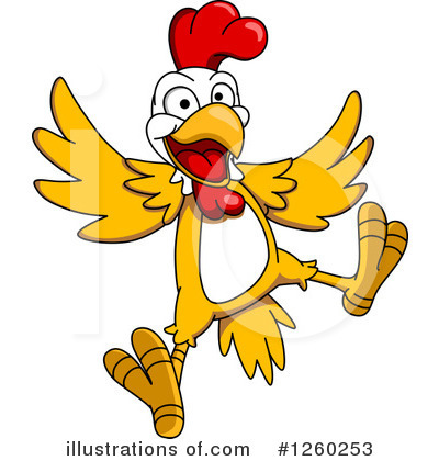 Royalty-Free (RF) Chicken Clipart Illustration by Vector Tradition SM - Stock Sample #1260253