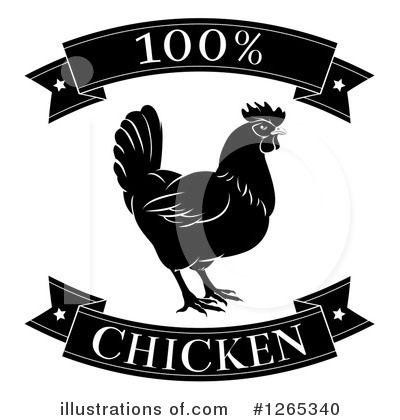 Royalty-Free (RF) Chicken Clipart Illustration by AtStockIllustration - Stock Sample #1265340