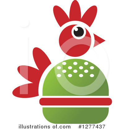 Royalty-Free (RF) Chicken Clipart Illustration by Lal Perera - Stock Sample #1277437