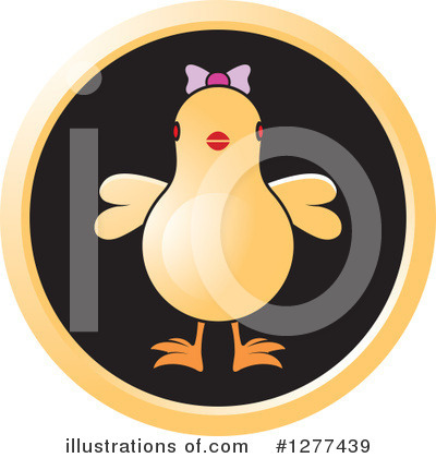 Royalty-Free (RF) Chicken Clipart Illustration by Lal Perera - Stock Sample #1277439