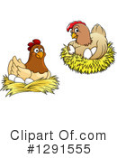 Chicken Clipart #1291555 by Vector Tradition SM
