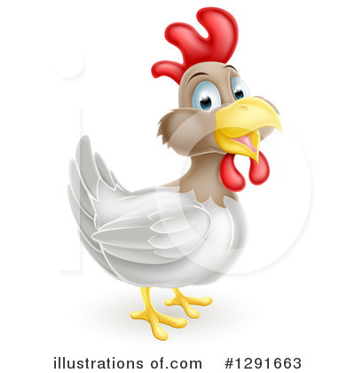 Royalty-Free (RF) Chicken Clipart Illustration by AtStockIllustration - Stock Sample #1291663