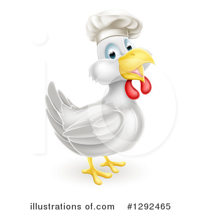 Chef Chicken Clipart #1292465 by AtStockIllustration
