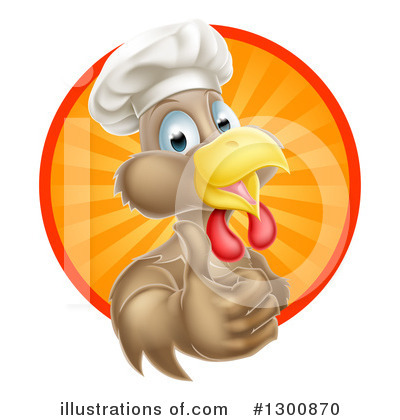 Royalty-Free (RF) Chicken Clipart Illustration by AtStockIllustration - Stock Sample #1300870