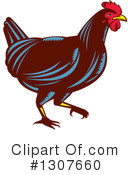 Chicken Clipart #1307660 by patrimonio