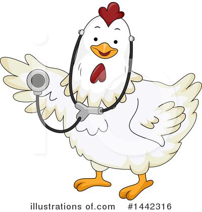 Royalty-Free (RF) Chicken Clipart Illustration by BNP Design Studio - Stock Sample #1442316