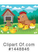 Chicken Clipart #1448846 by visekart