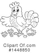 Chicken Clipart #1448850 by visekart