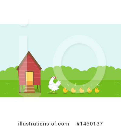 Royalty-Free (RF) Chicken Clipart Illustration by BNP Design Studio - Stock Sample #1450137