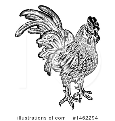 Royalty-Free (RF) Chicken Clipart Illustration by AtStockIllustration - Stock Sample #1462294