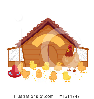 Chicken Coop Clipart #1514747 by BNP Design Studio