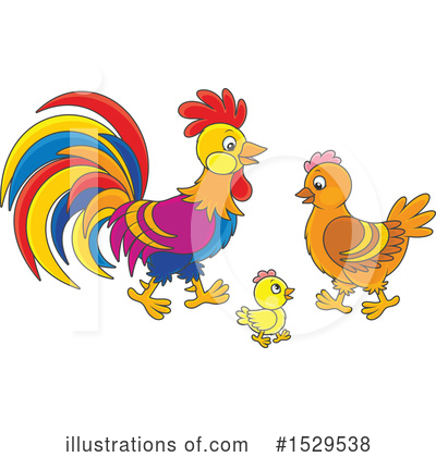 Royalty-Free (RF) Chicken Clipart Illustration by Alex Bannykh - Stock Sample #1529538