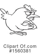 Chicken Clipart #1560381 by toonaday