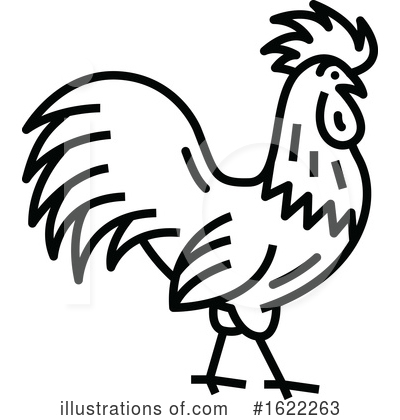 Royalty-Free (RF) Chicken Clipart Illustration by Vector Tradition SM - Stock Sample #1622263