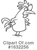Chicken Clipart #1632256 by toonaday