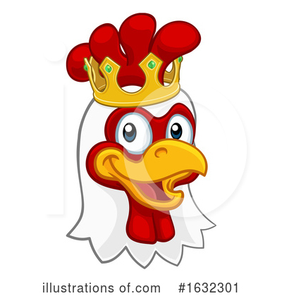 Royalty-Free (RF) Chicken Clipart Illustration by AtStockIllustration - Stock Sample #1632301