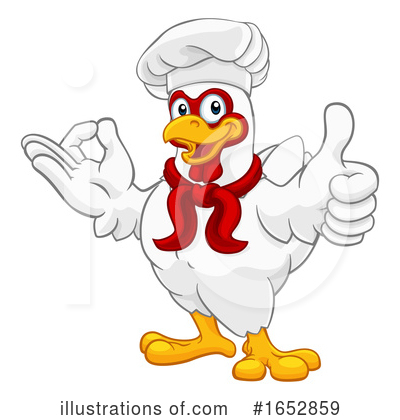 Royalty-Free (RF) Chicken Clipart Illustration by AtStockIllustration - Stock Sample #1652859