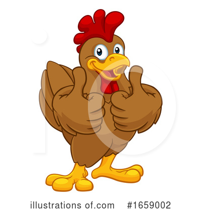 Royalty-Free (RF) Chicken Clipart Illustration by AtStockIllustration - Stock Sample #1659002
