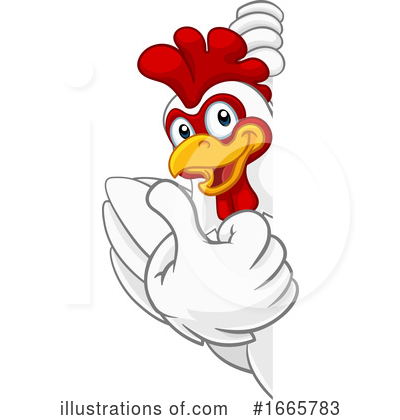 Royalty-Free (RF) Chicken Clipart Illustration by AtStockIllustration - Stock Sample #1665783