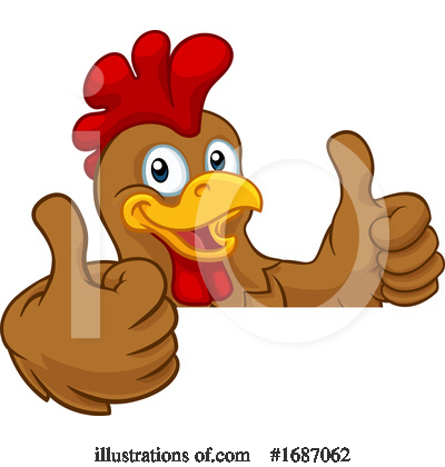 Royalty-Free (RF) Chicken Clipart Illustration by AtStockIllustration - Stock Sample #1687062