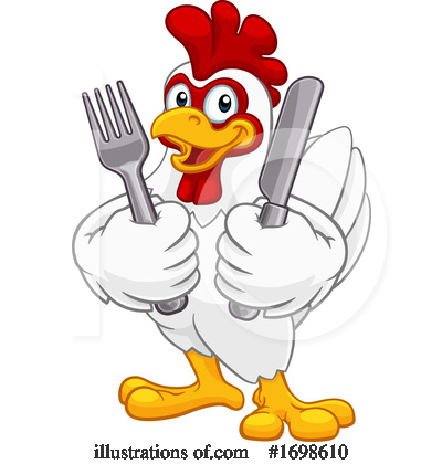 Royalty-Free (RF) Chicken Clipart Illustration by AtStockIllustration - Stock Sample #1698610