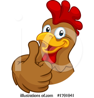 Royalty-Free (RF) Chicken Clipart Illustration by AtStockIllustration - Stock Sample #1701041