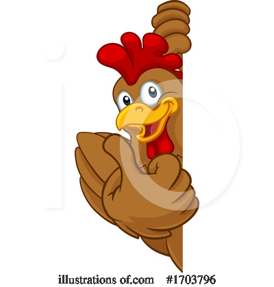 Royalty-Free (RF) Chicken Clipart Illustration by AtStockIllustration - Stock Sample #1703796