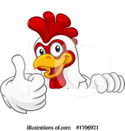 Royalty-Free (RF) Chicken Clipart Illustration by AtStockIllustration - Stock Sample #1706921