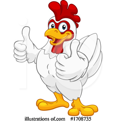 Royalty-Free (RF) Chicken Clipart Illustration by AtStockIllustration - Stock Sample #1708735