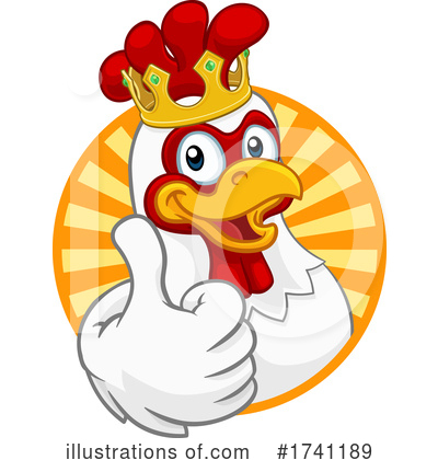 Royalty-Free (RF) Chicken Clipart Illustration by AtStockIllustration - Stock Sample #1741189