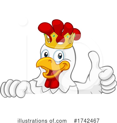 Royalty-Free (RF) Chicken Clipart Illustration by AtStockIllustration - Stock Sample #1742467