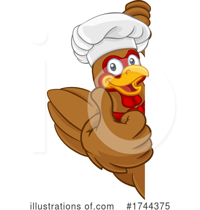 Royalty-Free (RF) Chicken Clipart Illustration by AtStockIllustration - Stock Sample #1744375
