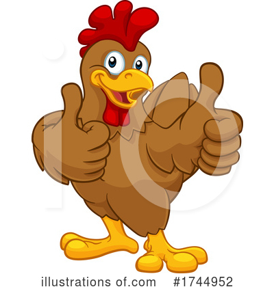 Royalty-Free (RF) Chicken Clipart Illustration by AtStockIllustration - Stock Sample #1744952