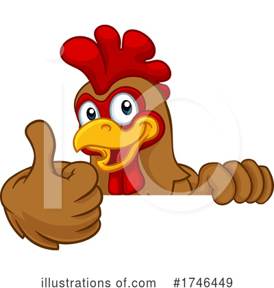 Royalty-Free (RF) Chicken Clipart Illustration by AtStockIllustration - Stock Sample #1746449